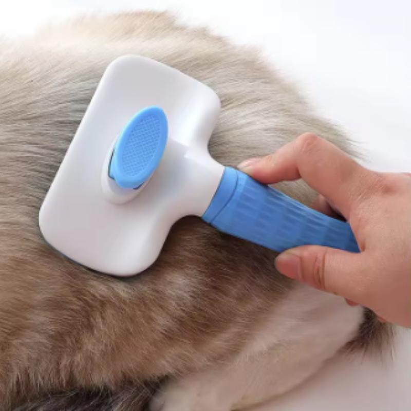 Pet Hair Remover Brush for Dogs And Cats Long Hair Grooming Comb Bath Cleaning Brush Essential Pet Supplies