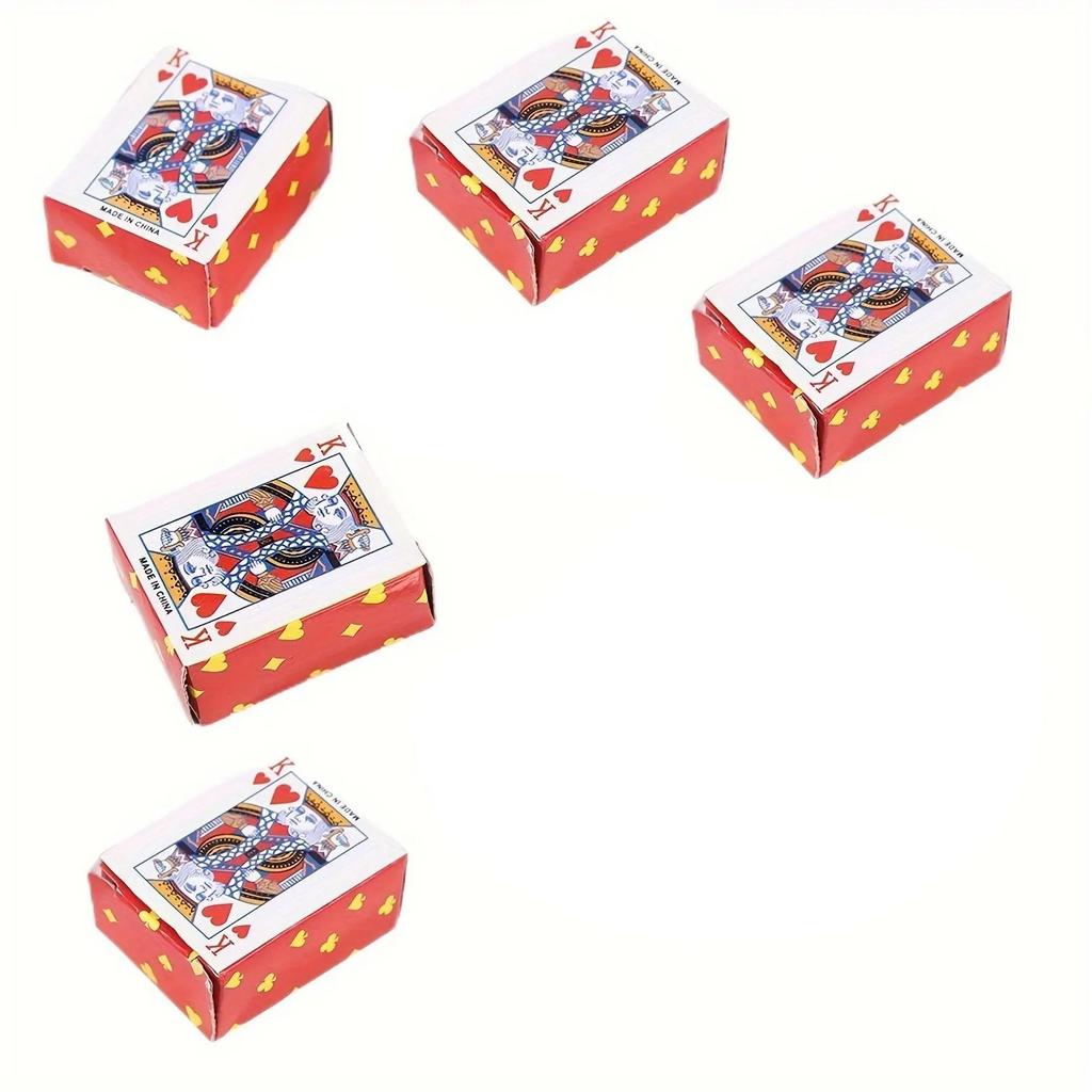 Mini Playing Cards Party Spoof Fun Smal Playing Cards Miniature Poker Cards Mini Poker Game For Teen Adults Novelty Party Gift