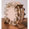 Christmas Advent Calendar Wine Holder For 2025 Countdown Calendar Wine Rack Xmas Wooden Wine Bottle Stand Decoration For Home