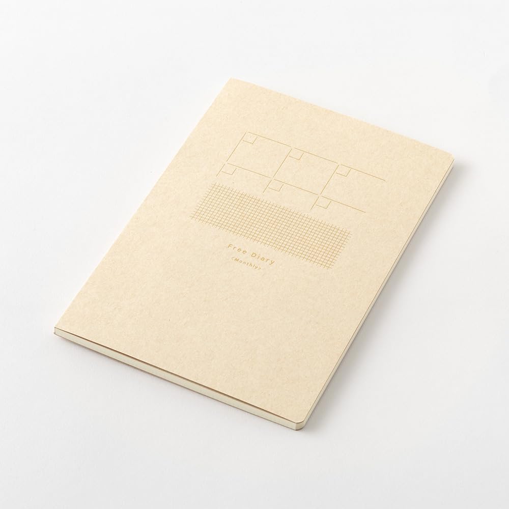 Midori Notebook Yurulog B6 Monthly Free A 15368006