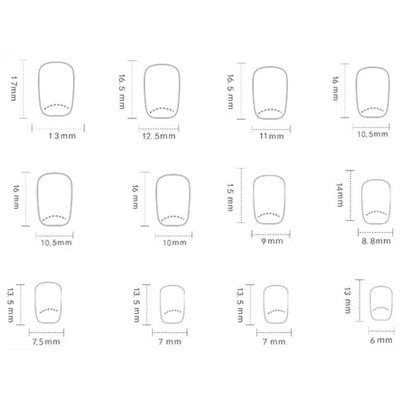 24 Pcs French Tip Press On Nail Cats Eye False Nail Pearls Flowers Acrylic Nail Short Full Cover Stick on Nail