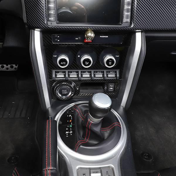 Toyota 86 & Subaru BRZ Center Console Trim & Start Button Frame (2012-2020 Models) - 3 Pieces.