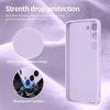 Coque - Booling - pour Samsung Galaxy S23 - Protection Ultra Slim - Anti-Rayures - Violet + 2 Verres Trempés