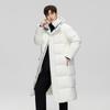 Premium Unisex White Duck Down Jacket, Couples' Casual Warm Windbreaker, Inspired by Big Brands