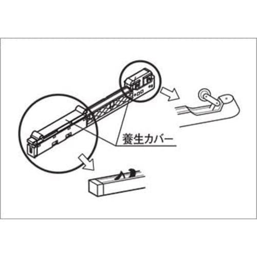 DAIKEN Lacra Close Body for Sliding Doors, Heavy Duty, J, June 2014 Onwards (PQDDKB033J)