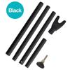 Adjustable Security Door Jammer Heavy Duty Door Stopper Anti-Theft Bar  Window Security