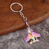 Airplane-Shaped Keychain for Women Men, Funny Pendant Charms Keychains Accessories Gifts for Car Key Ring, Backpacks, Hand Bag