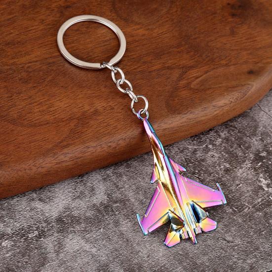 Airplane-Shaped Keychain for Women Men, Funny Pendant Charms Keychains Accessories Gifts for Car Key Ring, Backpacks, Hand Bag