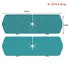 Kitchen Silicone Faucet Pad, Sink Splash Protection Pad, Sponge Drainage Pad, Countertop Protector, Drainage and Drying Pad