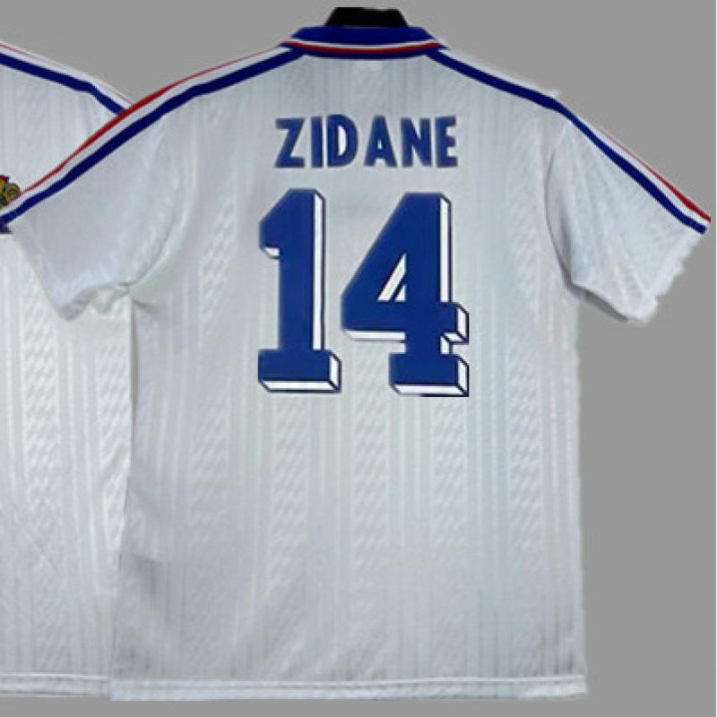 Vintage Jersey Classic Football Jersey National Team Jersey Zidane Henry Mbappe Cantona Ribery Jersey