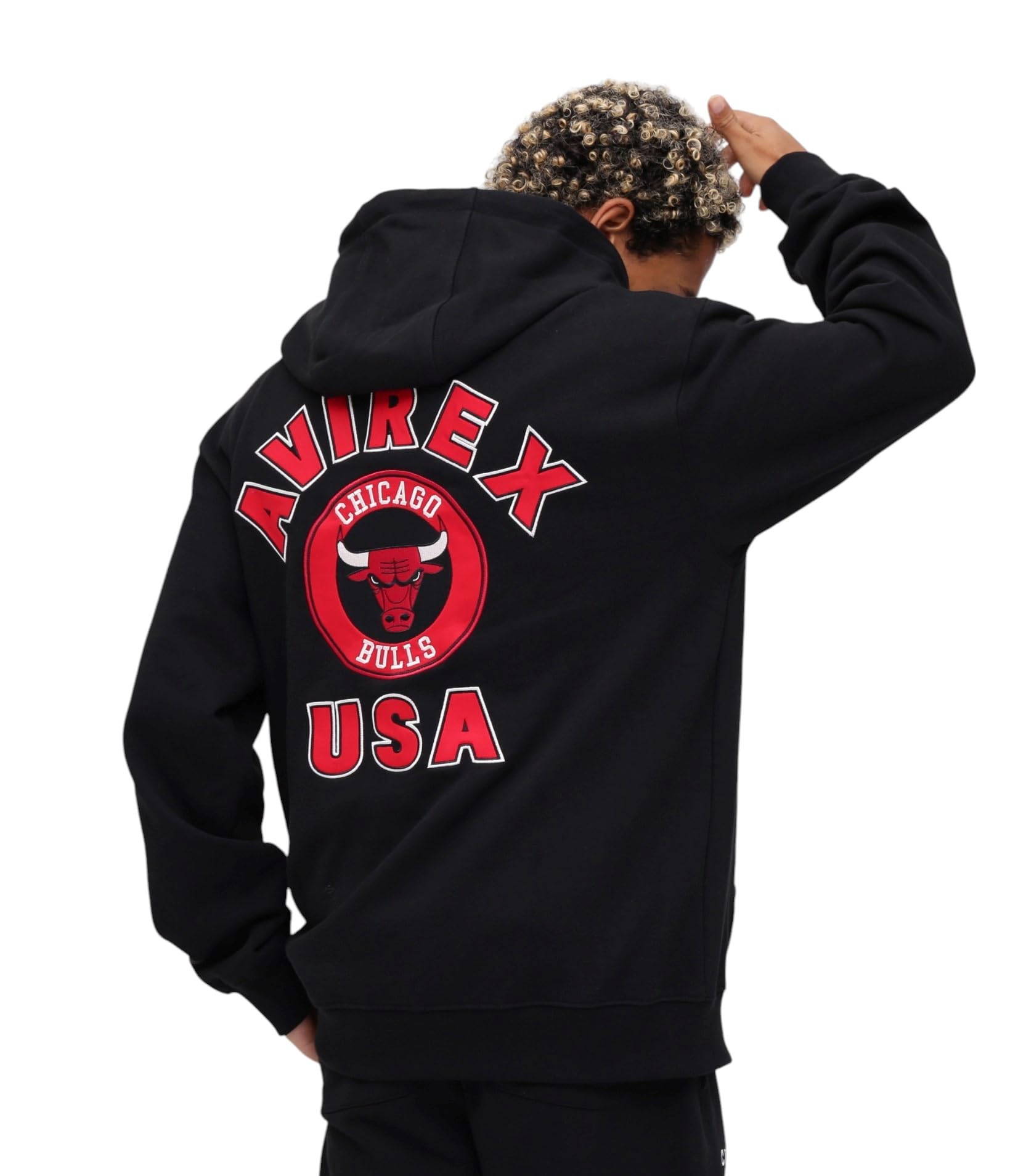 AVIREX Худи размера НБА мужское M 100 красное 783-5131003 19839₽