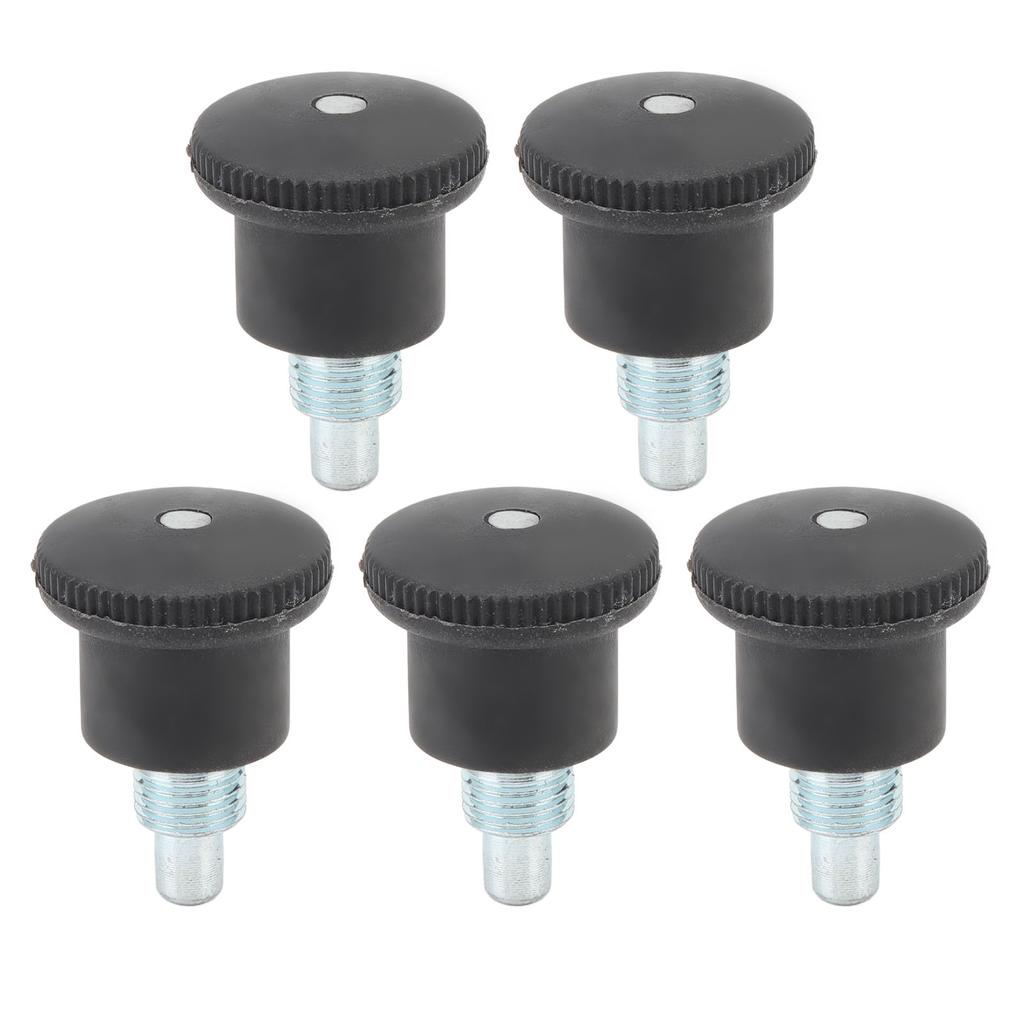 5PCS M10 Pull Pin Knobs Quick Release Locking Pin Knob Replacement for Fitness Equipment Exercise Bi