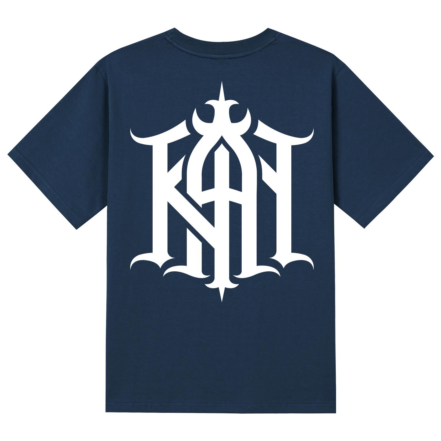 Khan 6312 Ktn0080 Khan Symbol Short Sleeve T-Shirt - Navy Navy/L