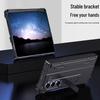 Compatible Samsung Z Fold 8 Protective Case with Film, Pen Holder, and Full Hinge Coverage