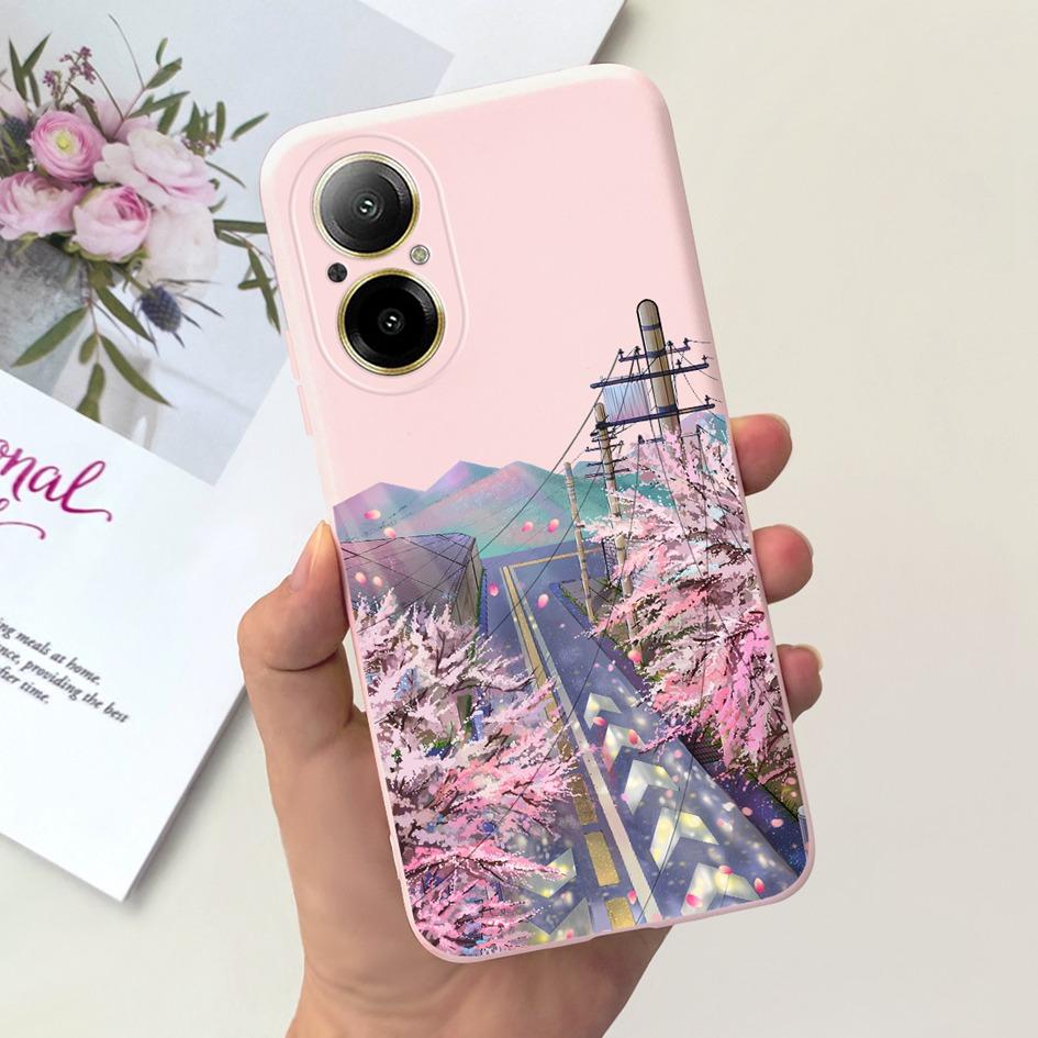 For Realme C67 4G Case RMX3890 Shockproof Cover Fashion Marble Slim Soft Silicone Phone Case For RealmeC67 4G C 67 Protect Shell