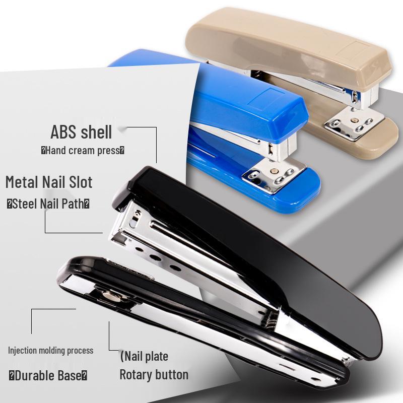 Medium Stapler No. 12 - Staples 20 Sheets for Students & Office Use
