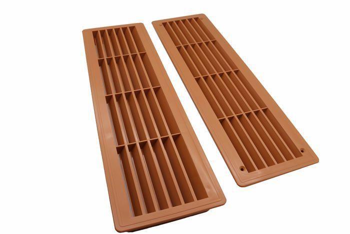 Aérateur - vent systems - grille d'aération - 45,7 x 12,7 cm - installation facile - plusieurs couleurs