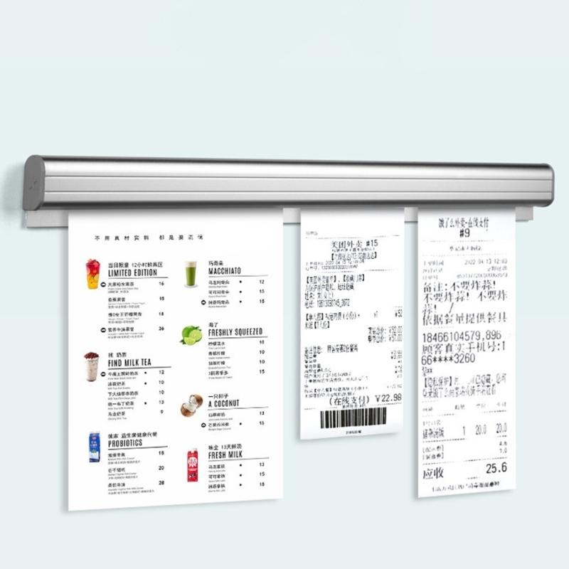 Efficient Kitchen Order Organizer Convenient Order Organization Rack Wall-mounted Order Holder Restaurant order Clip