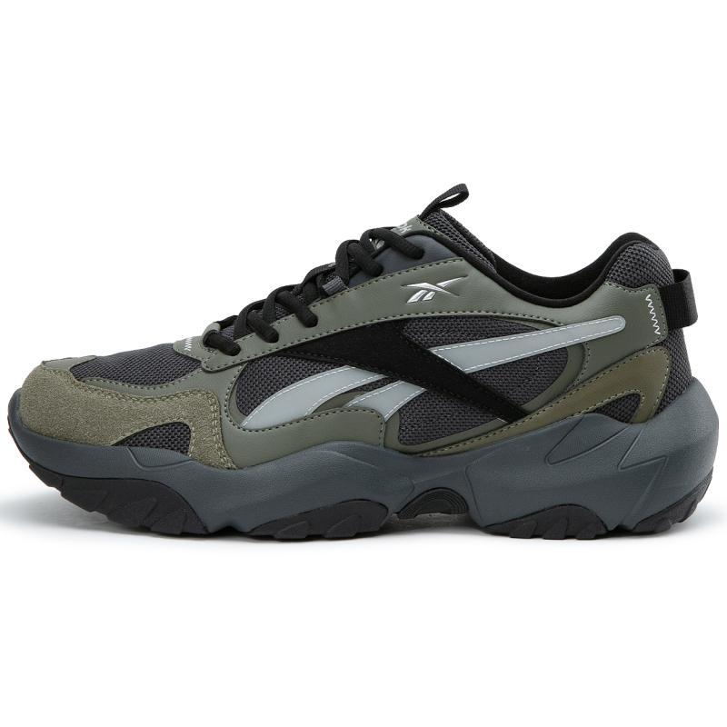 

Reebok FLUFFI PUFF CN Low Top Running Shoes Unisex Gray Green Sneakers 24FRC913U1G09 39