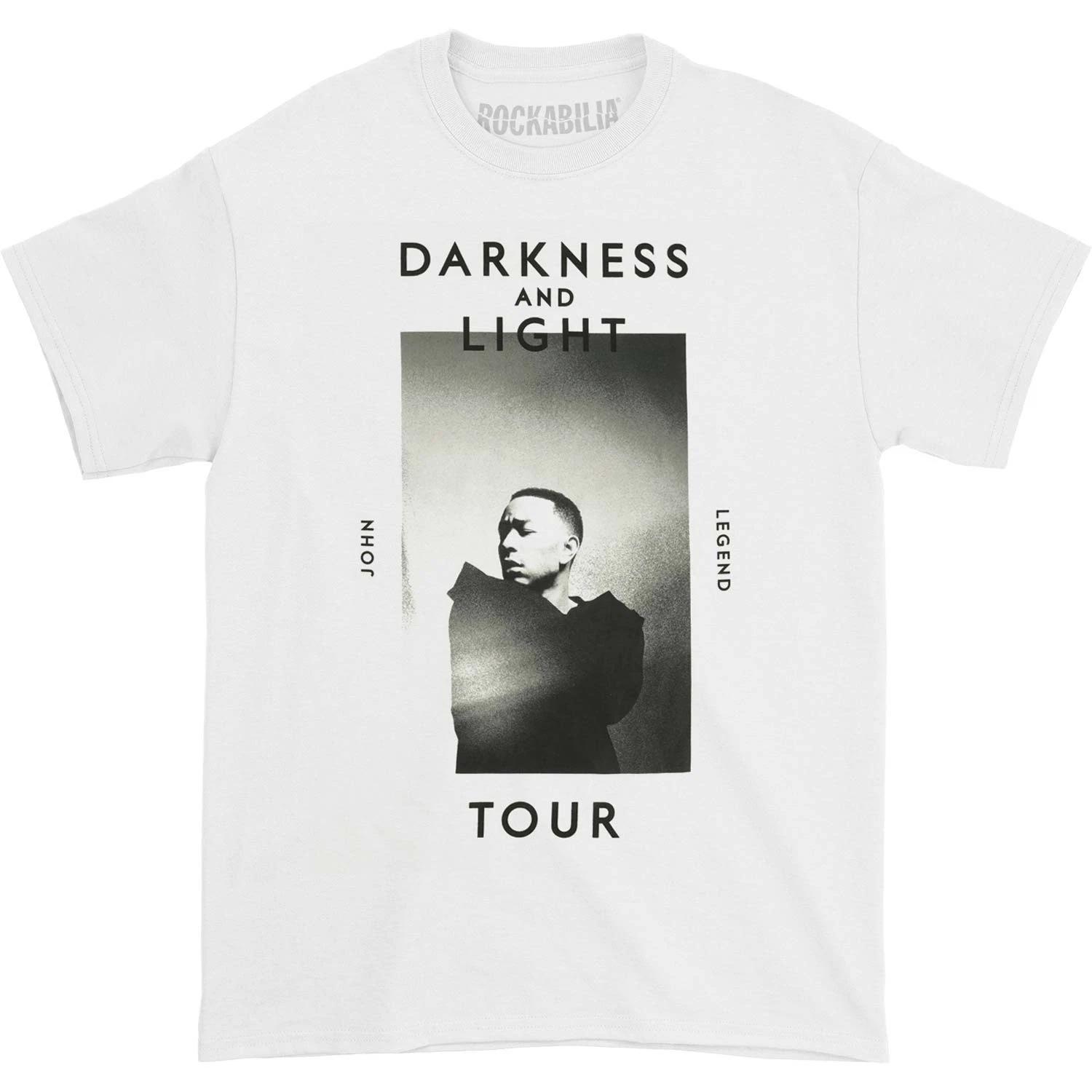 Men s John Legend Darkness & Light Tee T-shirt XXX-Large White L