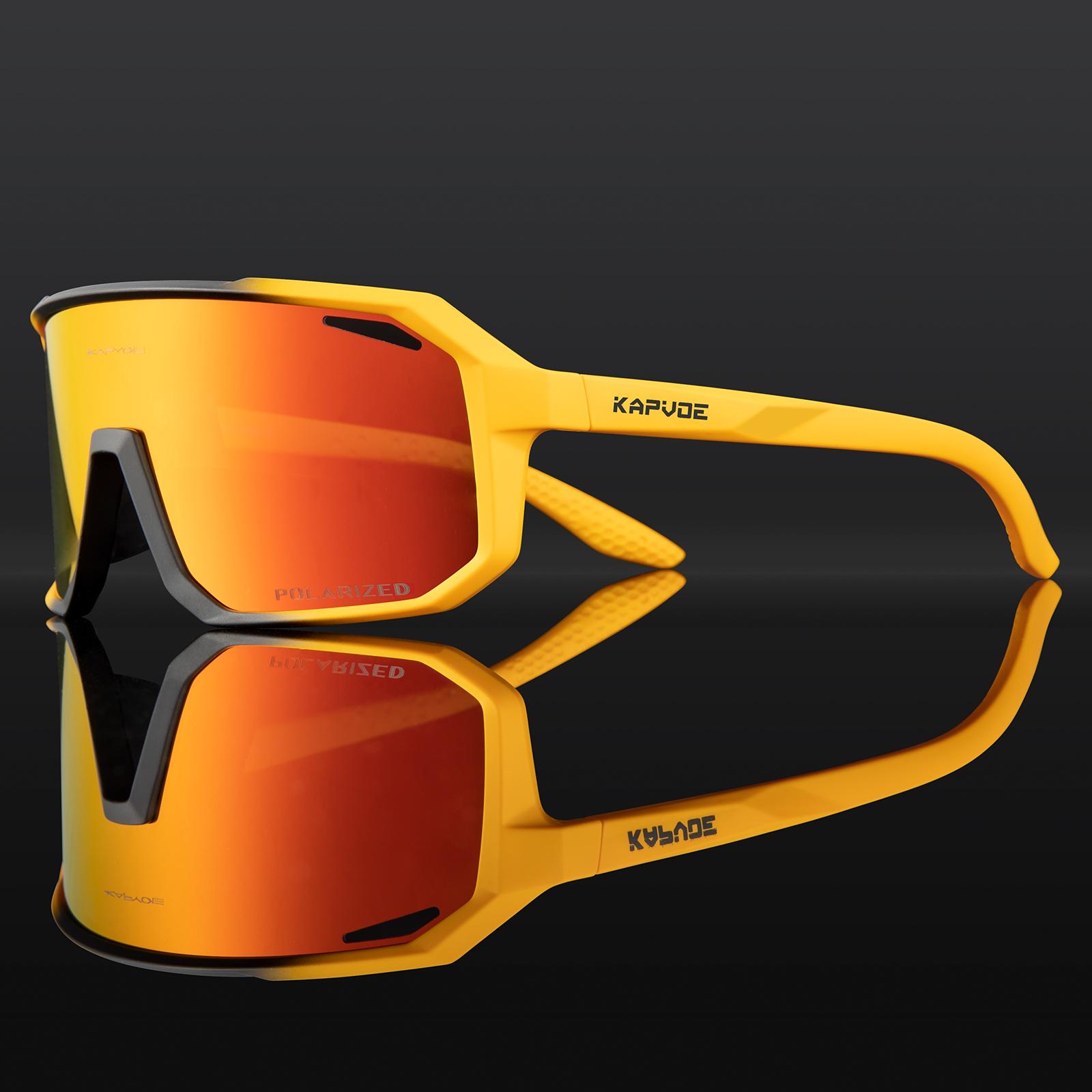 

Cycling Glasses Men Cycling Sunglasses MTB UV400 Built-in Myopia Frame Bicycle Goggles Outdoor Sports Eyewear Polarized-1LENS
