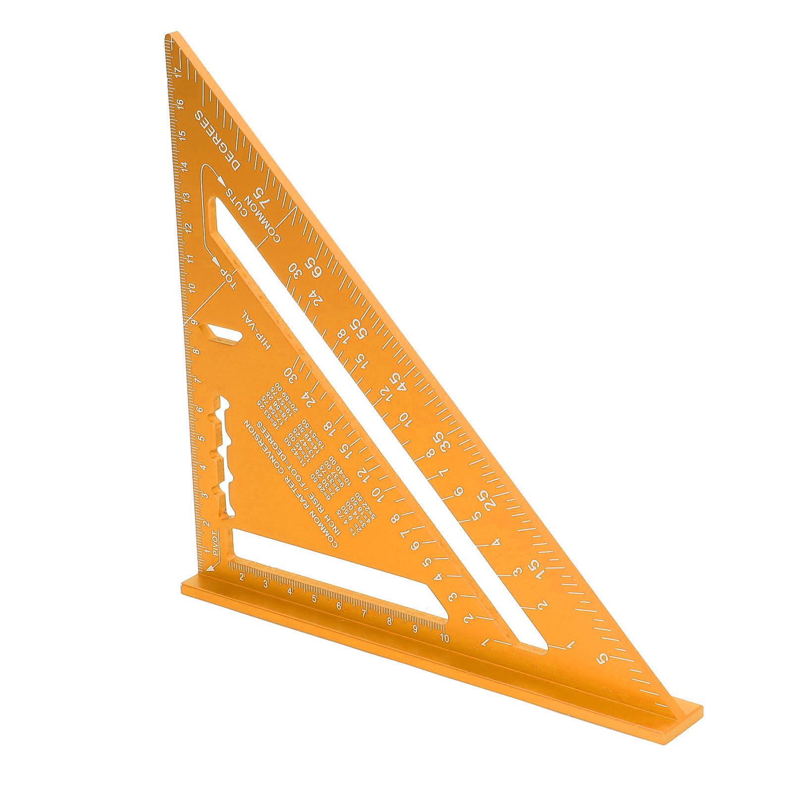 

Деревообработка Треугольник Алюминиевый сплав Электрофорезная краска Четкая шкала Треугольник Плотницкий угольник Золотой золотой