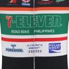 7-Eleven Cyklistický dres Set Krátký rukáv Bib šortky Dry Fit Lycra Unisex