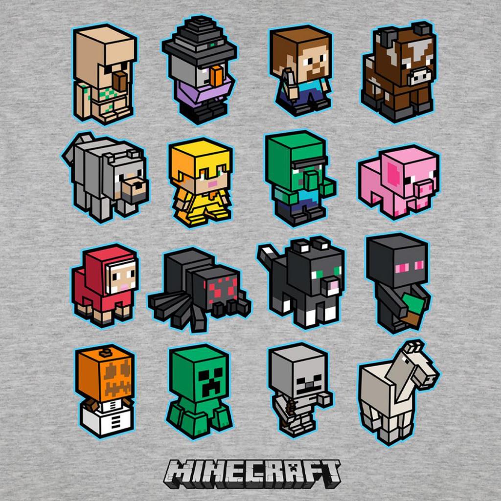 💰Köp billigt online Minecraft Boys Mini Mobs T-Shirt till ett lågt pris ...