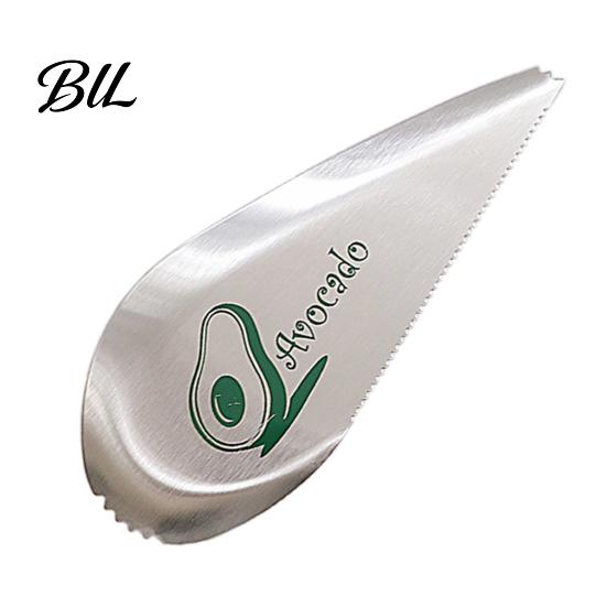 Avocado Core Remover Slicer Tool Stainless Steel 3-in-1 Cutter Peeler And Scooper Ergonomic Handle Multi-Function Kitchen Gadget for Mango Kiwi Salad 1pc