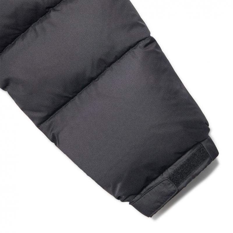 Hestia Hooded Duck Down   Black