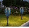 Solar Flame Torch Light - 12 LED Ground Stake for Courtyard Decoration (In Stock)