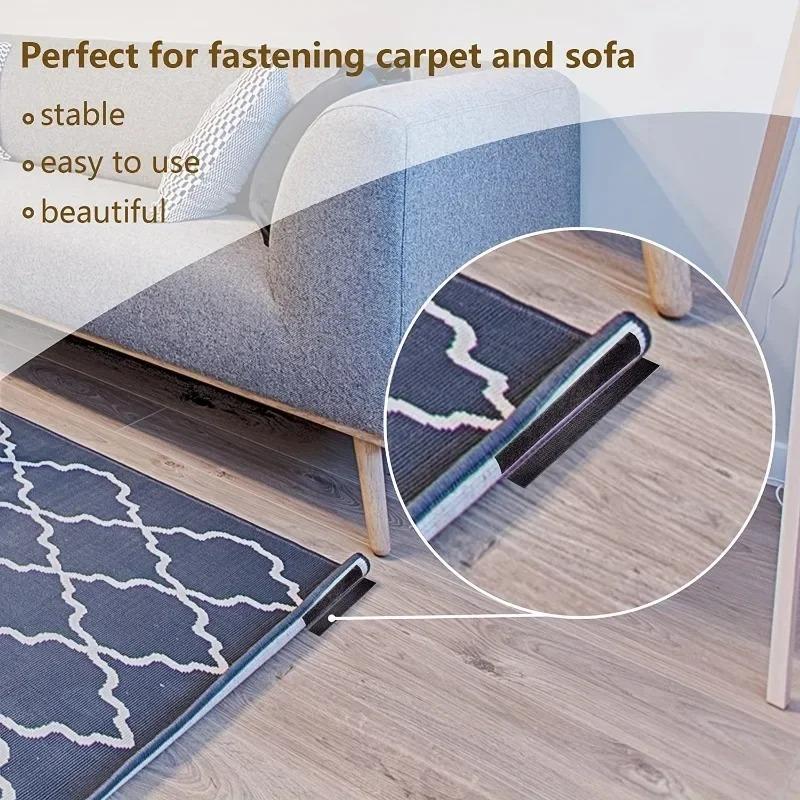 Adesivo Scratch Autoadesivo Gancio e Anello Attacca Scratch Velcri Nastro Adesivo in Nylon Dischi Velcri Adesivo da Cucito con Colla