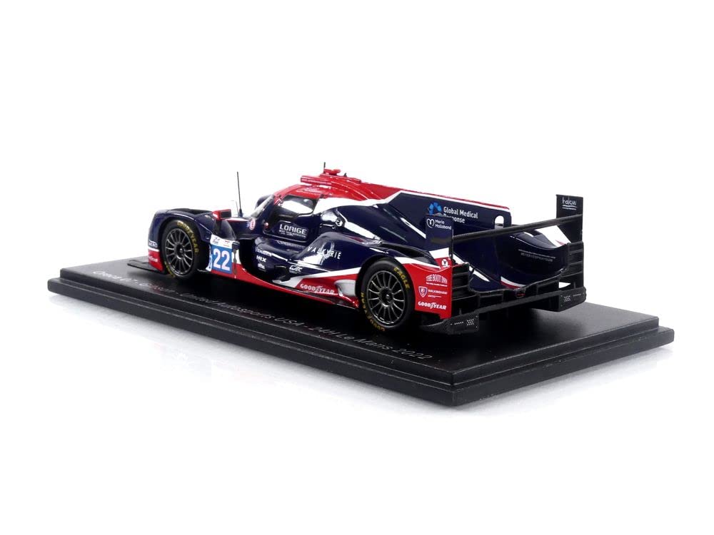 Spark Oreca 07 Gibson United Autosports USA 2022 24H Le Mans Owen 1/43 #22 P. Hanson/F. Albuquerque/W.