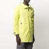 STONE ISLAND FW21 Logo Patch Hooded Long Sleeve Parka Men Outerwear Yellow 741570222-V0051