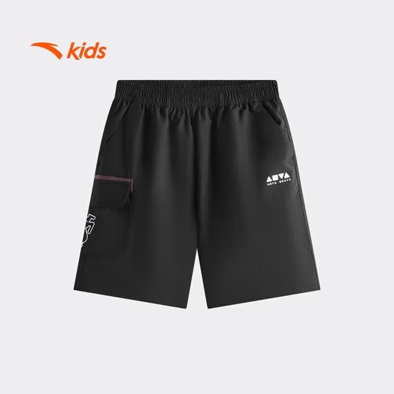 Anta Boys' Summer Breathable Woven Shorts