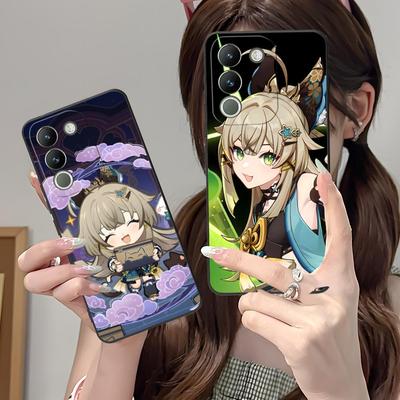 Game GI Kirara Mobile Phone Case for VIVO V60 V50 V40 V30 V29 V27 V25 V23 Pro Lite 5G Colorful Printing Cover Cellphones Cover