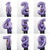 40Inch Big Foil Birthday Balloons Helium Number Balloon 0-9 Happy Birthday Wedding Party Decorations Shower Large Figures Globos