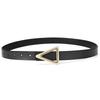 New Triangle Buckle Leather Belt - Women's Belt - Versatile Fashion Decorative Genuine Leather Belt