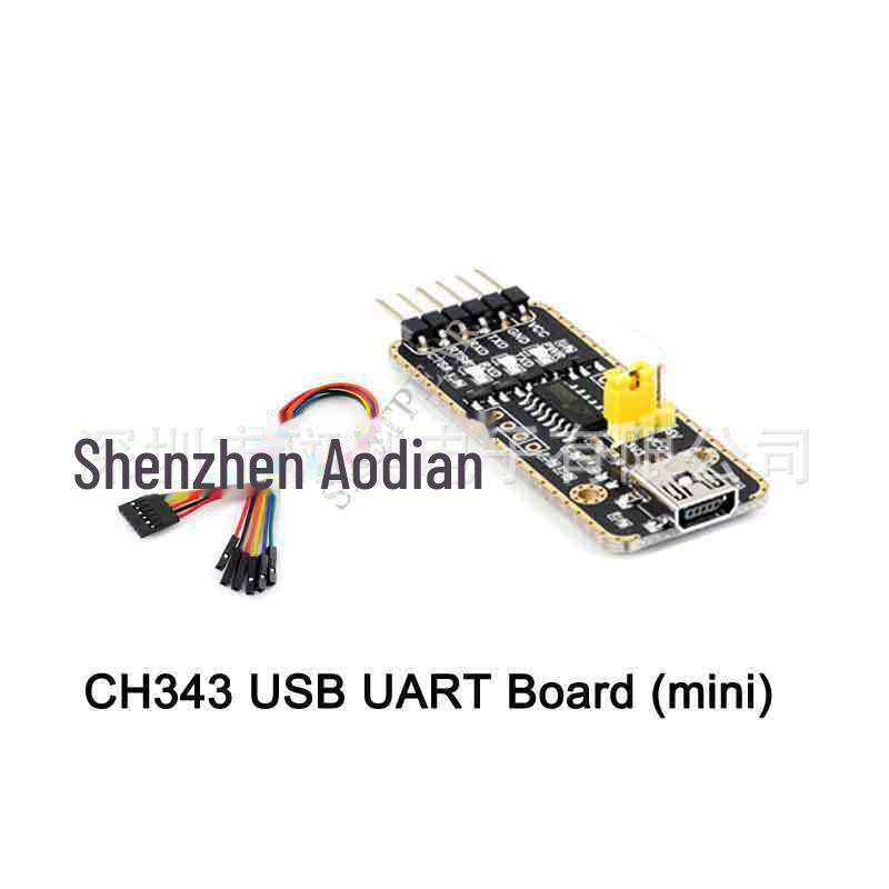 CH343 USB to UART Serial Module with Micro, Mini, Type-A, Type-C Interfaces