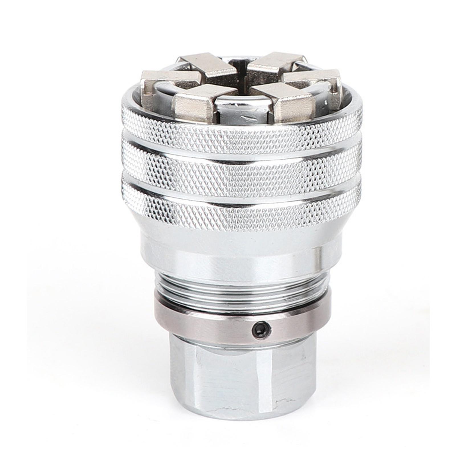 

Universal sleeve 3/8 inch 10-19 mm Adjustable Hex universal Socket Torque Ratchet Head Spanner Sleeve Tool One Size