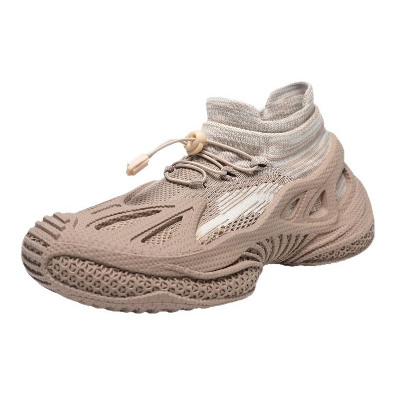 Men's Shoes Mesh New Summer Breathable Men's Trendy Casual Shoes Ultra-light Shock Absorption Running Sports Shoes Men's