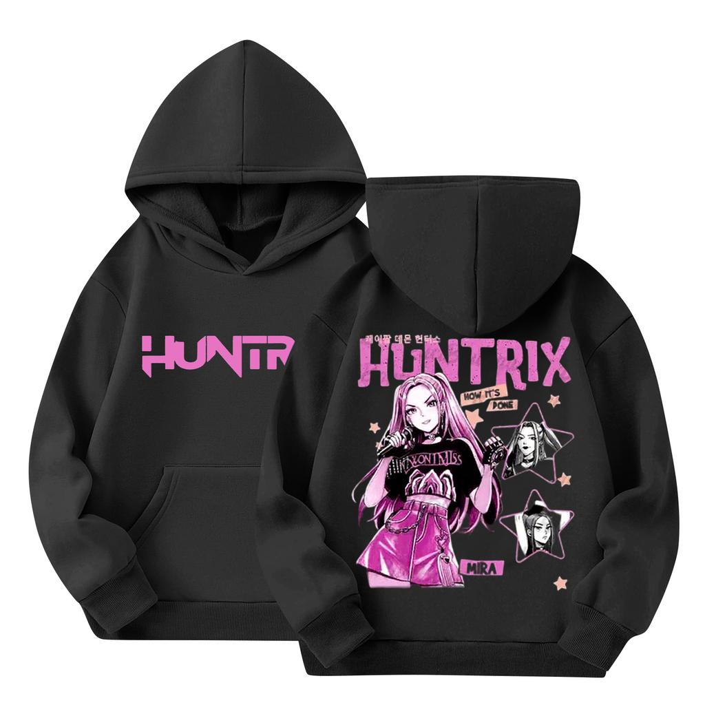 Women's Hooded Gradient Printed Long Sleeved Sweatshirt Loose Women's Sweatshirt Sweatshirt