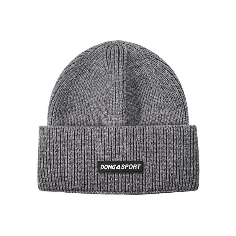 High-quality winter trendy brand big head circumference knitted hat bag head cold hat warm wool hat female winter shows small face