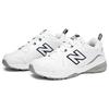 New Balance Nb 608 Fabric Leather Sports Casual Low Top Training Shoes Women Sneaker White Black WX608SN5