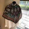 Spring Famous Style Thin Headscarf French Retro Large Square Scarf Women'S Spring And Autumn Versatile Design Scarf Large Shawl Silk Scarf