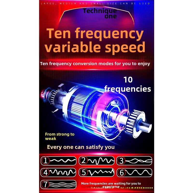 Upgrade Rotating Magic Tongue Ring II Triple Cum Locking Vibrating Ring Erotic Ring Adult Sex Products