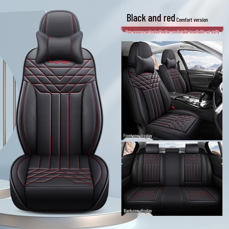 Skoda New Octavia Seat Cover - Full Coverage for 2013/14/16/18/19 Models, All Season, Five-Seater Cushion