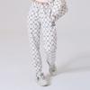 New MLB Old Flower Knitted Sweatpants Unisex Beige 3APTM0114-50CRS