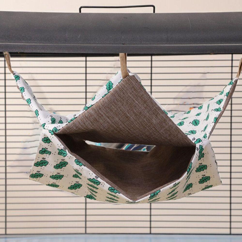 Waterproof Ferret Hammock Breathable Chinchilla Swing Cage Hamster Swing Sleeping Nest  Squirrel