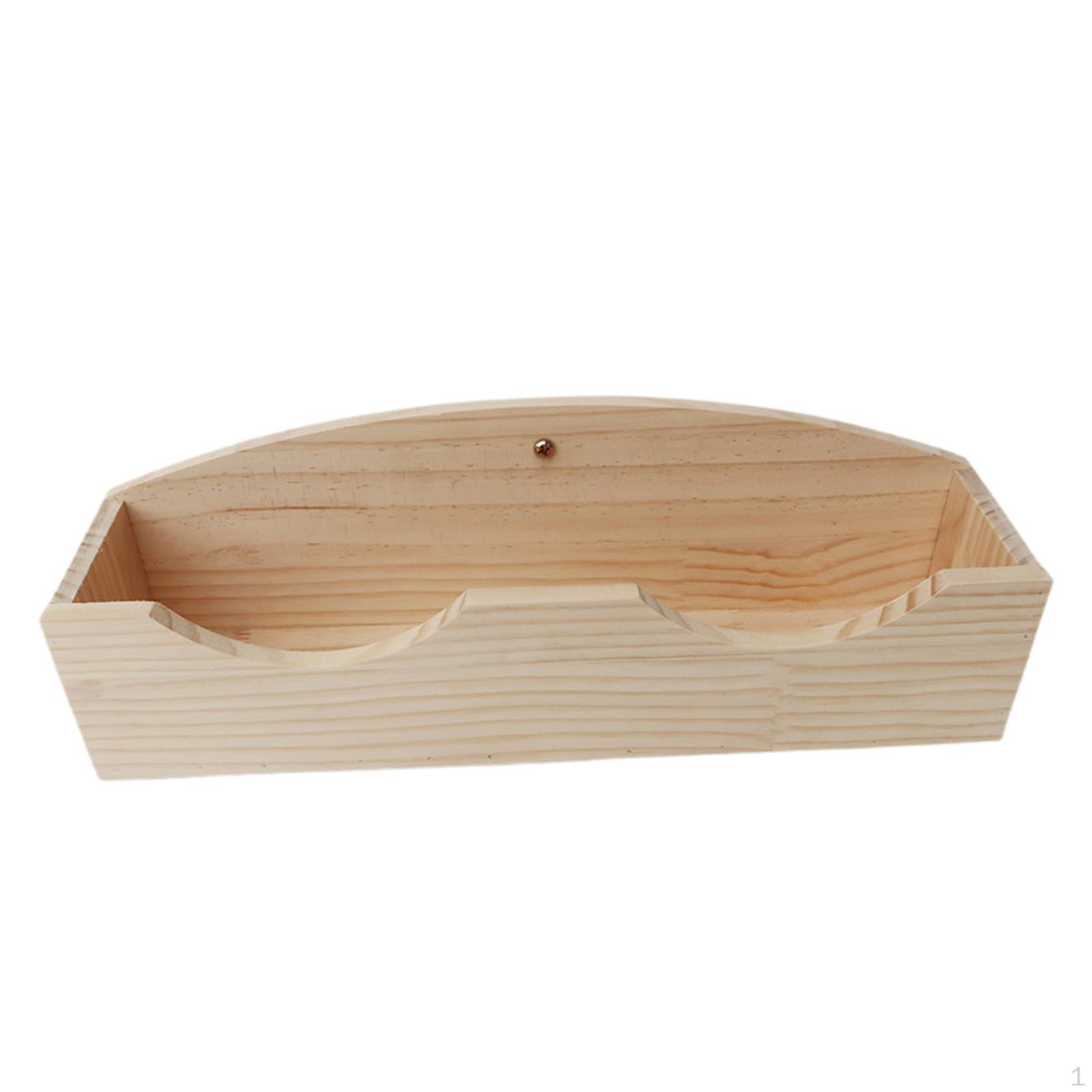 

Кормушка для сена Держатель для кормления мелких животных Аксессуары для клетки Премиальное дерево Диспенсер для корма для кроликов для